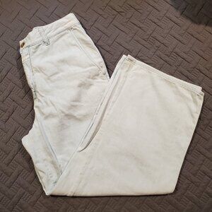 Closed Italian-Made Organic Cotton Wide-Leg Jeans — Size 30